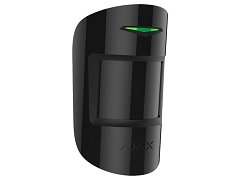 Ajax Ajax 38096.06.BL1 CombiProtect Jeweller Nero Sensore Wireless PIR e Rottura Vetri ad Alta Sicurezza