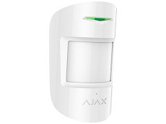 Ajax Ajax 38097.06.WH1 CombiProtect Jeweller Bianco Sensore Wireless PIR e Rottura Vetri ad Alta Sicurezza