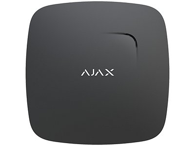 Ajax 38104.10.BL1 FireProtect Jeweller Nero Rilevatore di Fumo e Calore Wireless con Allarme Integrato