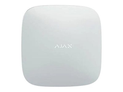 Ajax 38237.01.WH1 Hub (2G) Jeweller Bianco Centrale Antifurto Smart con Connessione Cloud e Batteria 15h