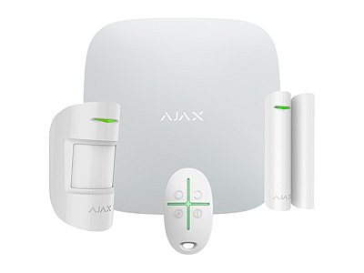 Ajax 38168.56.WH1 Kit di Allarme Professionale Wireless senza fili GPRS / Ethernet