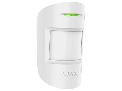 Ajax 38193.09.WH1 MotionProtect Jeweller Bianco Sensore PIR Wireless da Interno