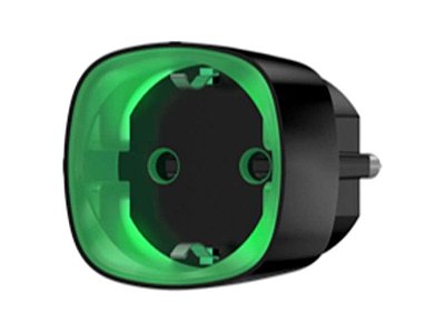 Ajax 38210.34.BL1 Socket Presa Wireless Intelligente Controllo Consumo Energetico Black