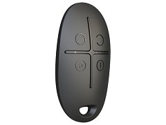 Ajax Ajax 38167.04.BL1 SpaceControl Jeweller Nero Telecomando Wireless Sicurezza 4 Pulsanti