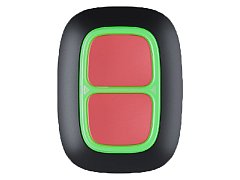 Ajax Ajax 38102.79.BL1 DoubleButton Jeweller Nero Dispositivo Antirapina Wireless con Sicurezza Avanzata e Autonomia 5 Anni