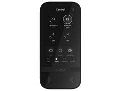Ajax Ajax 58454.148.BL1 KeyPad TouchScreen Jeweller Nero Tastiera Touch 5 con Sicurezza Avanzata