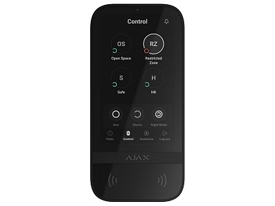 Ajax 58454.148.BL1 KeyPad TouchScreen Jeweller Nero Tastiera Touch 5