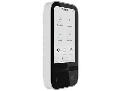 Ajax 58455.148.WH1 KeyPad TouchScreen Jeweller Bianco Tastiera Touch 5