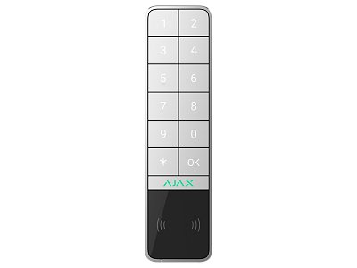 Ajax 99967.286.WH1 KeyPad Outdoor Bianca Tastiera Wireless