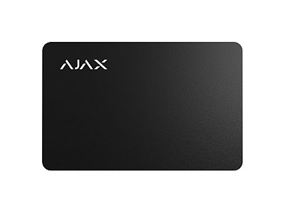 Ajax 38217.89.BL Pass Nero 100 Pezzi Card Contactless Sicura con Crittografia DESFire