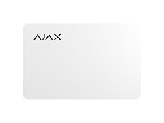 Ajax Ajax 38221.89.WH Pass Bianco 100 Pezzi Card Contactless Sicura con Crittografia DESFire
