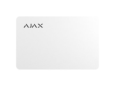 Ajax 38224.89.WH Pass Bianco 3 Pezzi Card Contactless Sicura con Crittografia DESFire