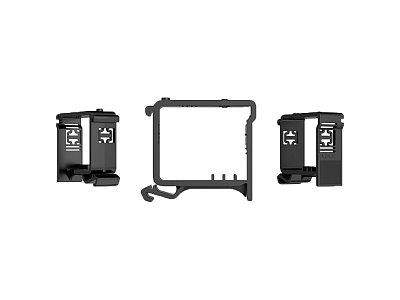 Ajax 51170.132.BL Supporto per fissare Relay e Wallswitch su Guida DIN