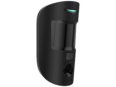 Ajax 117743.307.BL1 MotionCam HDR Jeweller Nero Rilevatore di movimento IR wireless con foto-verifica HDR