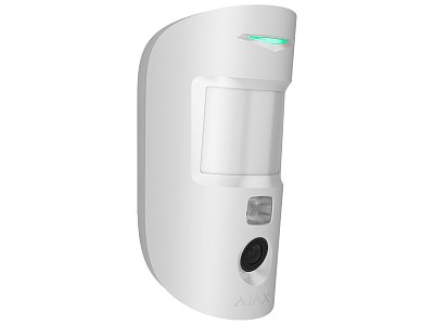 Ajax 117744.307.WH1 MotionCam HDR Jeweller Bianco Rilevatore di movimento IR wireless con foto-verifica HDR