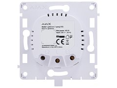 Ajax Ajax 52136.142.NC Relè per LightCore 1-gang 868MHz Jeweller 1100M