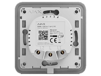 Ajax 52138.142.NC Relè per LightCore 2-way 868MHz Jeweller 1100M