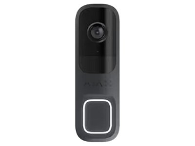 Ajax 66392.125.GP1 DoorBell Grafite Videocitofono Smart con AI, PIR e Telecamera HDR