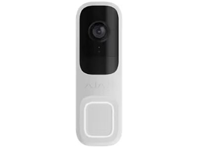 Ajax Ajax 66390.125.WH1 DoorBell Bianco Videocitofono Smart con AI, PIR e Telecamera HDR