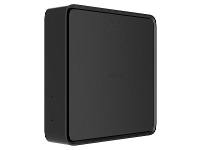 Ajax 135976.358.BL1 EN54 Fire ReX Jeweller Nero Ripetitore Wireless Antincendio Certificato EN54 con Copertura Fino a 35 km²
