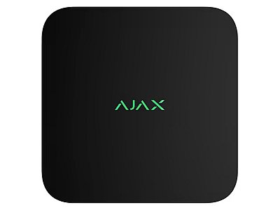 Ajax 70938.122.BL NVR Nero 8 Canali Network Video Recorder 4K per Videosorveglianza