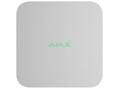 Ajax Ajax 70934.122.WH NVR Bianco 16 Canali Network Video Recorder 4K per Videosorveglianza