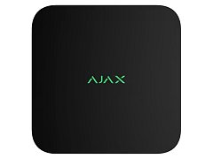 Ajax Ajax 127051.122.BL NVR DC Nero 8 Canali Network Video Recorder 4K a Bassa Tensione