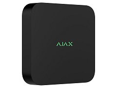 Ajax Ajax 134499.122.BL1 NVR HAC 8 Canali Nero con Porta HDMI Registratore Video di Rete Full HD