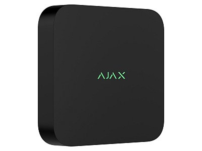 Ajax 134499.122.BL1 NVR HAC 8 Canali Nero con Porta HDMI Registratore Video di Rete Full HD
