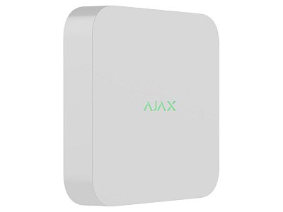 Ajax Ajax 134506.122.WH1 NVR HAC 16 Canali Bianco con Porta HDMI Registratore Video di Rete Full HD