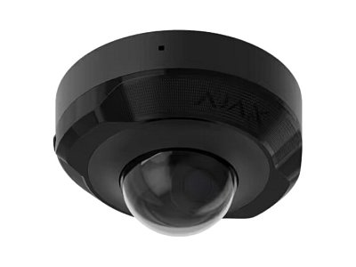 Ajax 76021.214.BL1 DomeCam mini 5MP con Ottica 4mm Nera