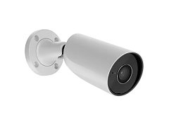 Ajax Ajax 79029.217.WH1 BulletCam Telecamera IP 5MP AI con Ottica 4mm, IR 50m, Bianca, WDR e Riconoscimento Oggetti