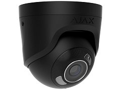 Ajax Ajax 126264.197.BL1 TurretCam HL 8MP 2.8mm nera Telecamera IP con AI e Visione Notturna