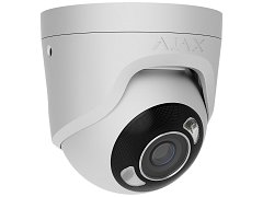 Ajax Ajax 126267.197.WH1 TurretCam HL 8MP 4mm bianca Telecamera IP con AI e Visione Notturna