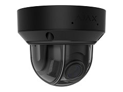Ajax Ajax 126286.214.BL1 DomeCam HLVF telecamera IP 8MP con ottica varifocale 2.8-12 mm, visione AI, nero