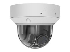 Ajax Ajax 126287.214.WH1 DomeCam HLVF telecamera IP 8MP con ottica varifocale 2.8-12 mm, visione AI, bianco