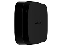 Ajax Ajax 155888.379.BL1 EN54 FireProtect Nero Rilevatore Fumo e Calore Wireless Certificato con Sirena e Tecnologia HazeFlow 2
