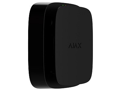Ajax 155888.379.BL1 EN54 FireProtect Nero Rilevatore Fumo e Calore Wireless Certificato con Sirena e Tecnologia HazeFlow 2